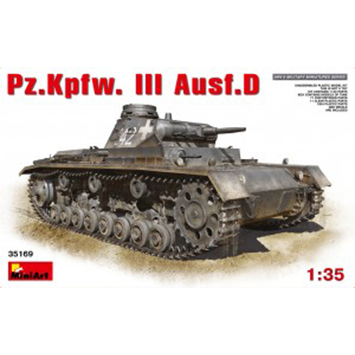 Miniart 1/35 Maket Pz.Kpfw.3 Ausf.D